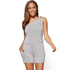 Ny&Co One-Shoulder Sport Romper